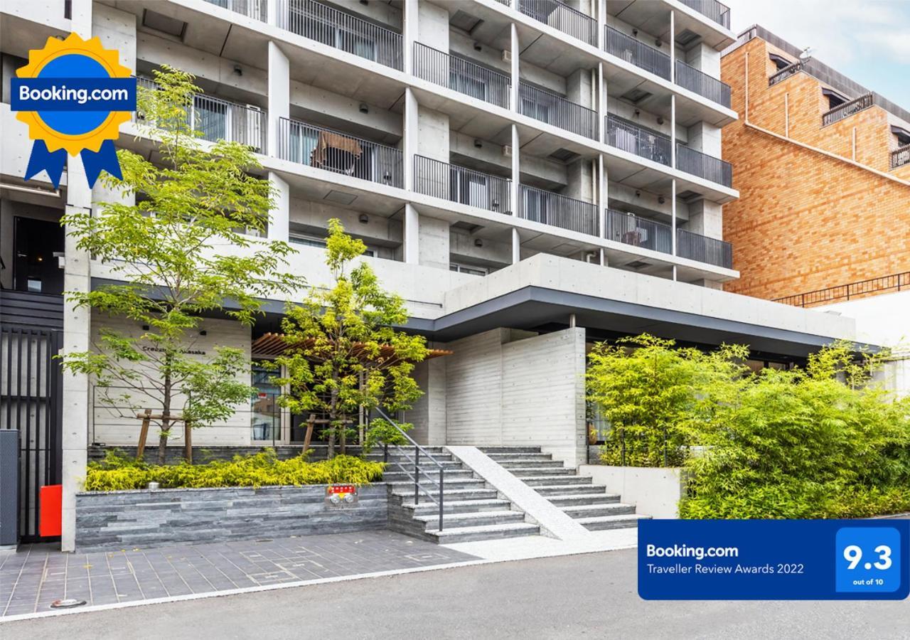Ferienwohnung Creazione Akasaka -高速wifi- Präfektur Tokio Exterior foto
