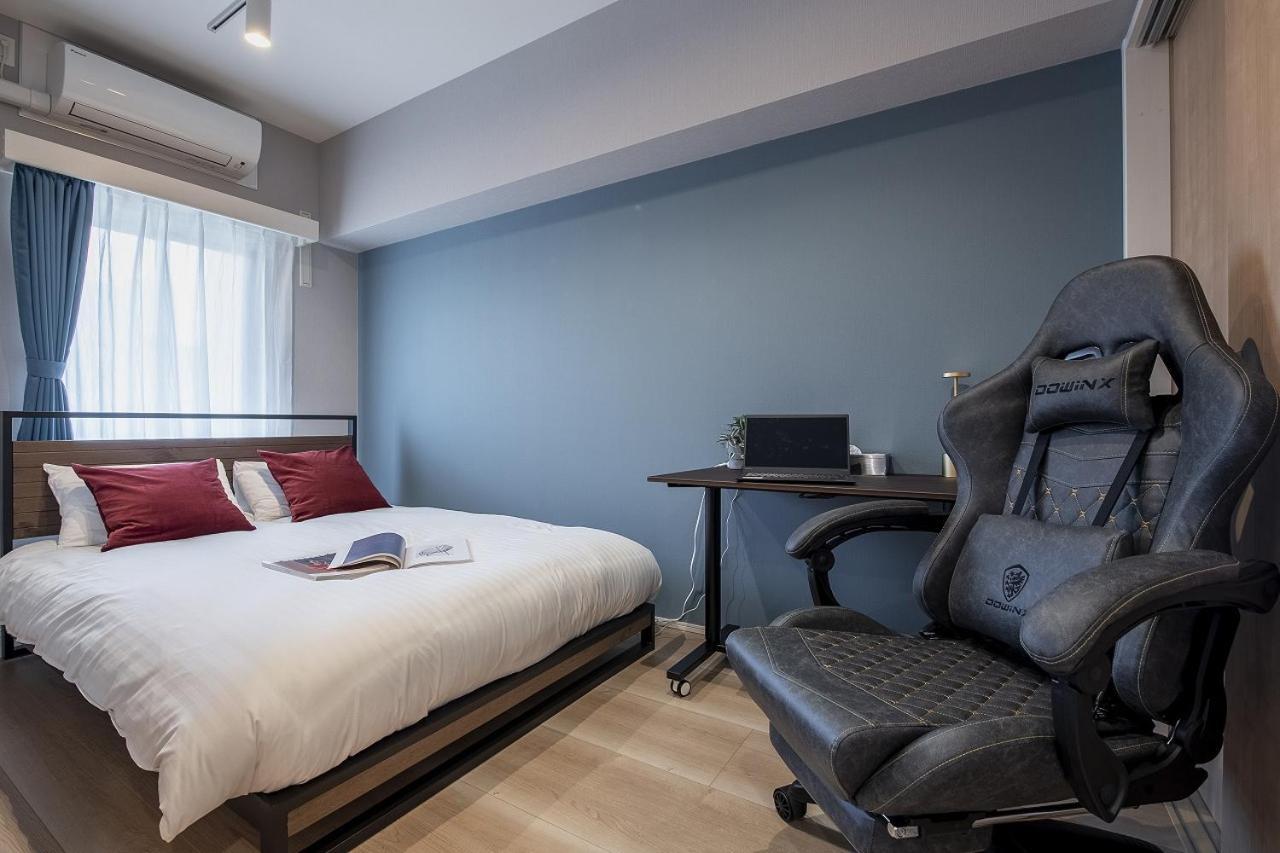 Ferienwohnung Creazione Akasaka -高速wifi- Präfektur Tokio Exterior foto