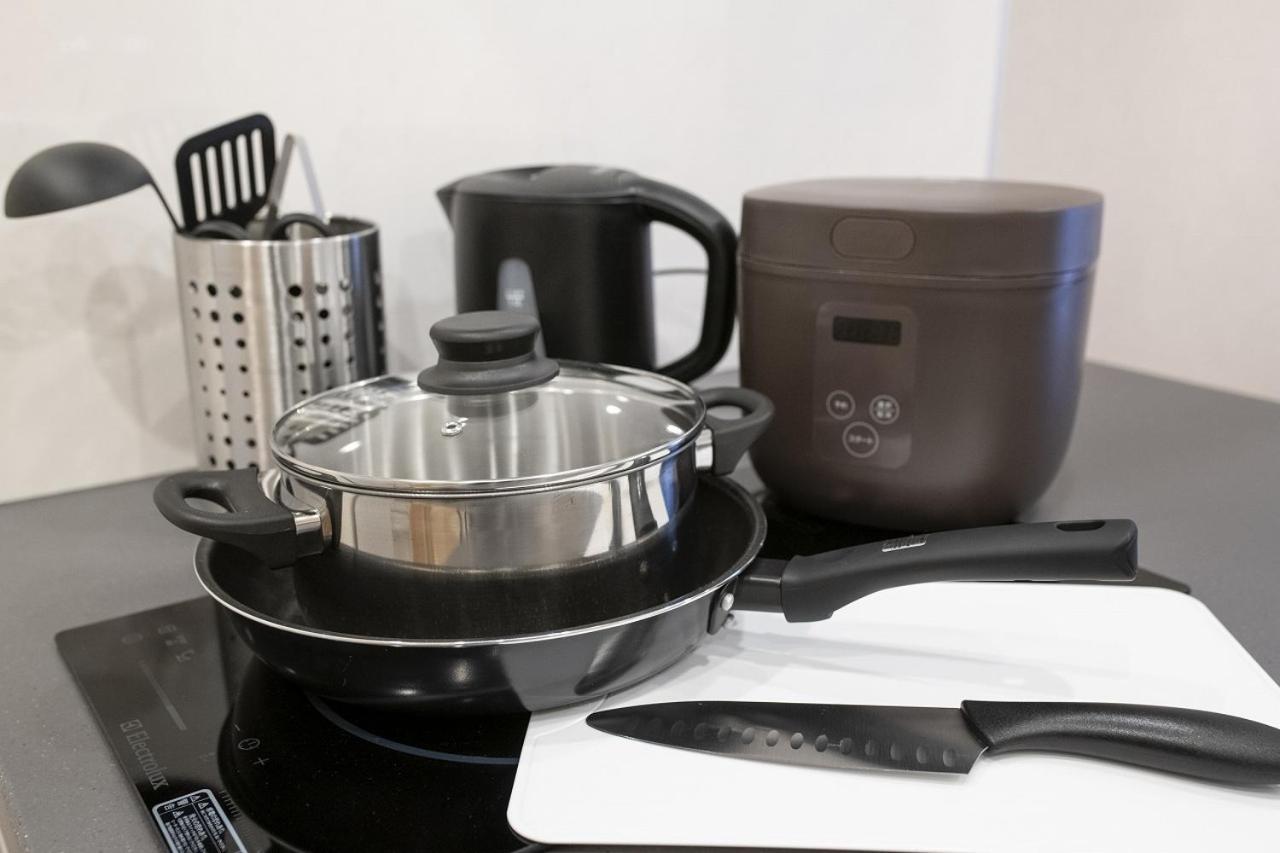 Ferienwohnung Creazione Akasaka -高速wifi- Präfektur Tokio Exterior foto