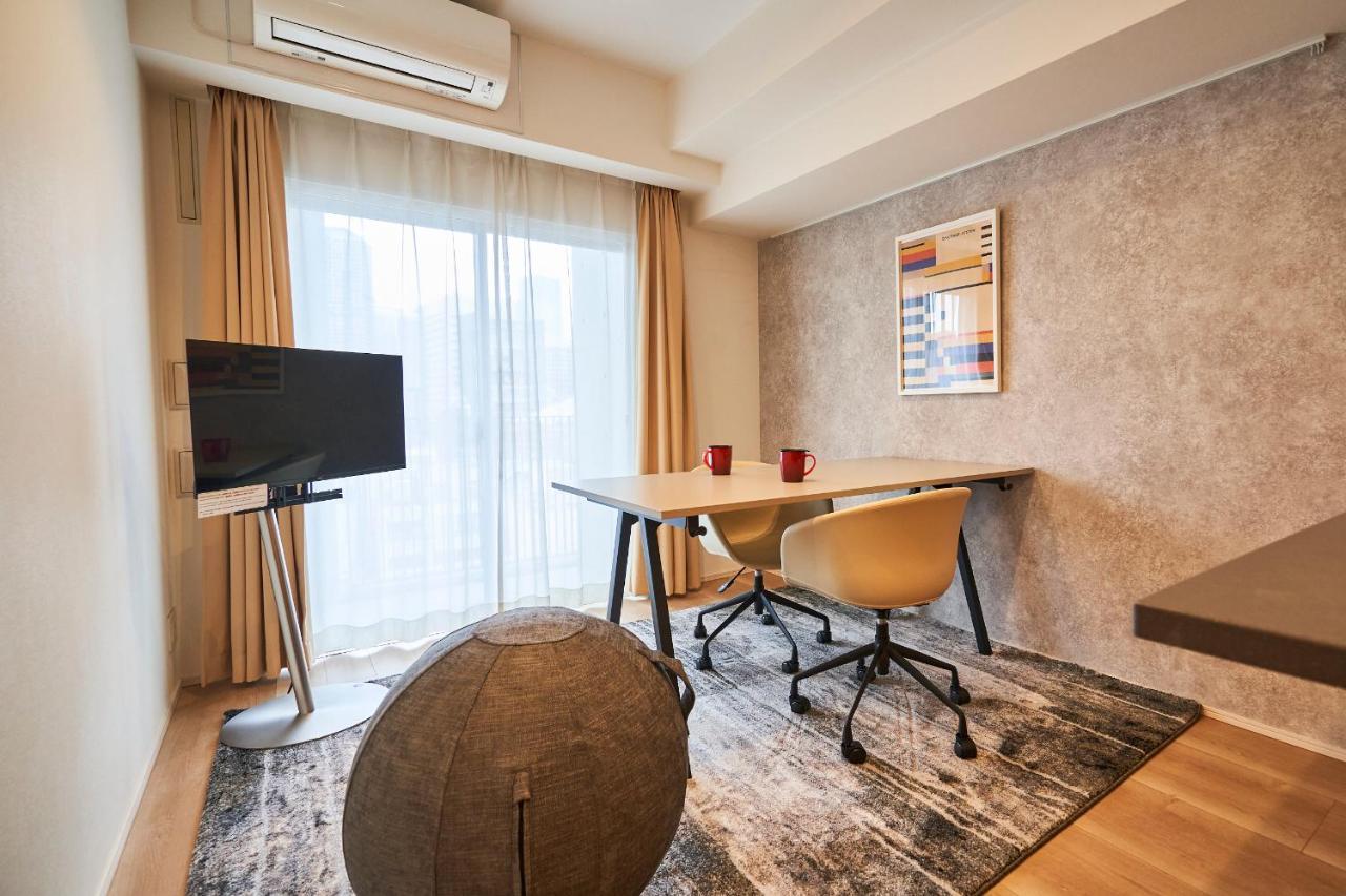 Ferienwohnung Creazione Akasaka -高速wifi- Präfektur Tokio Exterior foto